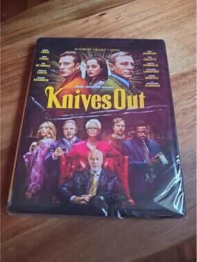 Knives Out (4K Ultra HD, Blu-Ray, & Digital, 2020) New Factory Sealed OOP!